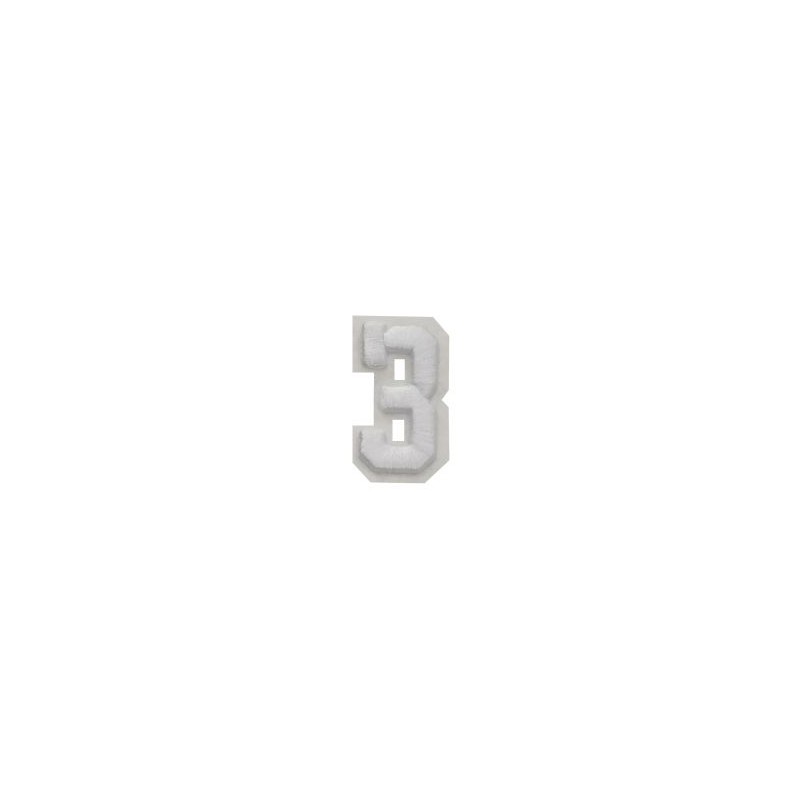 Número 3 Blanco