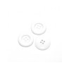 Botón Para Costura Y Manualidades Blanco #36 23 mm Mod.10225-36