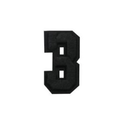 Número 3 Negro