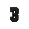 Número 3 Negro