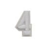 Número 4 Blanco