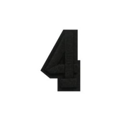 Número 4 Negro