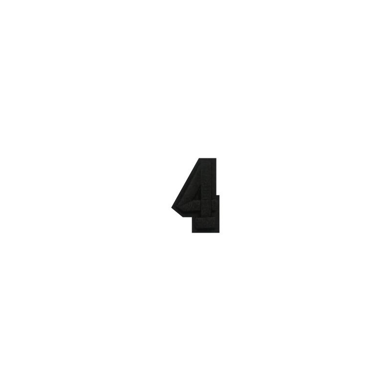 Número 4 Negro