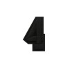 Número 4 Negro