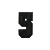 Número 5 Negro