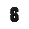 Número 6 Negro