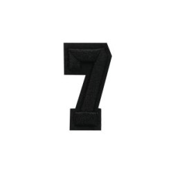Número 7 Negro