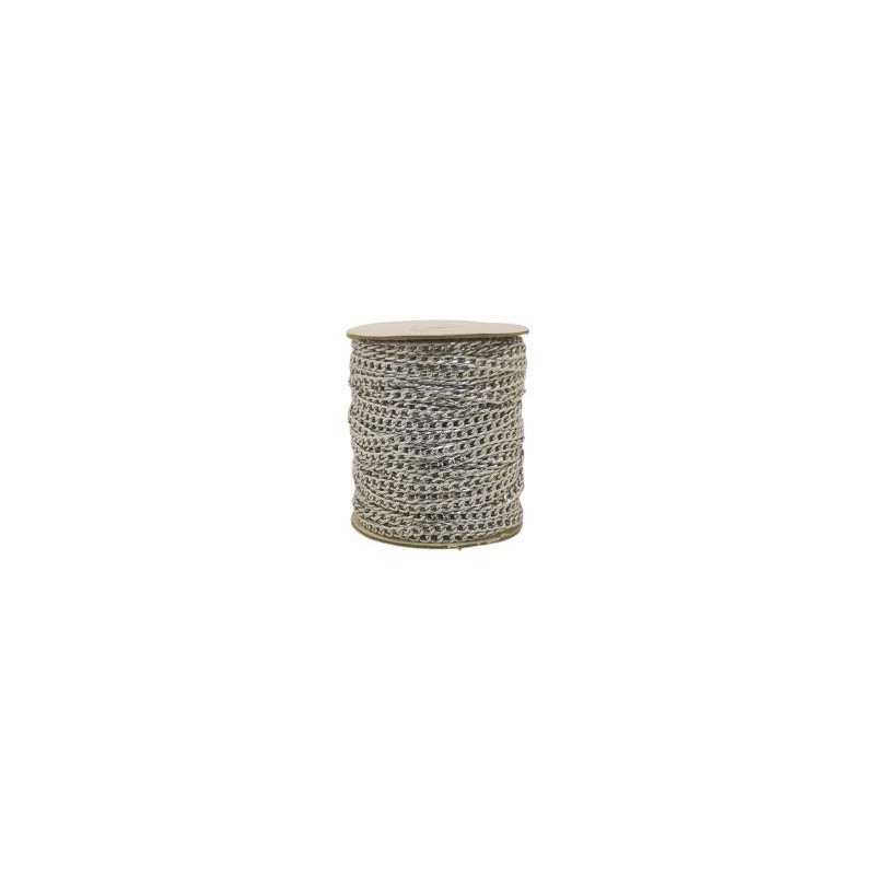 Cadena De Aluminio Plata L1631