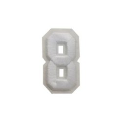 Número 8 Blanco