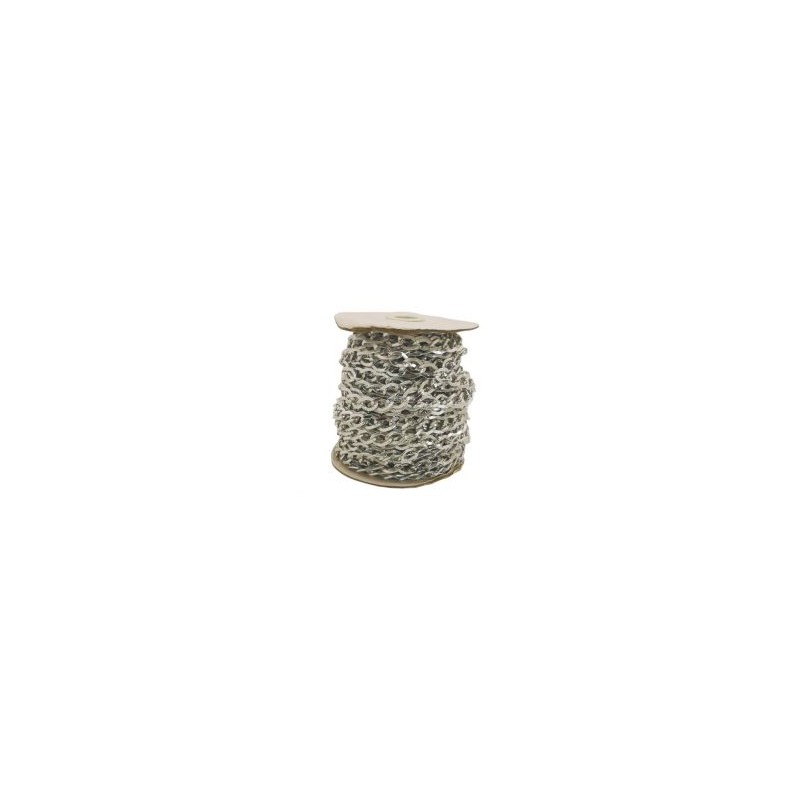 Cadena De Aluminio Plata L1437