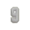 Número 9 Blanco
