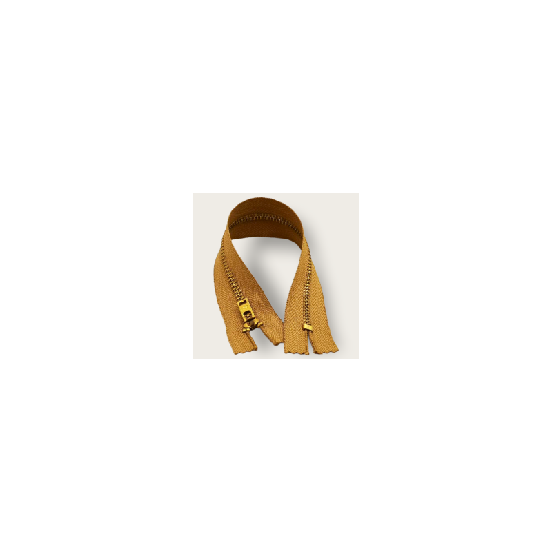 Cierre Metálico Beige 20 cm