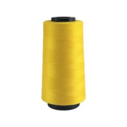 Hilo en Cono Color Amarillo Mango Bolsa con 24 pzs