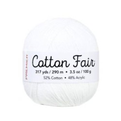 Estambre Cotton Fair White 44588