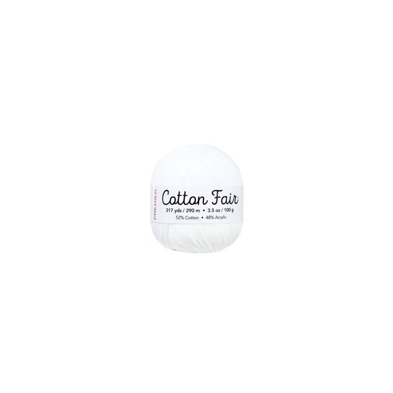 Estambre Cotton Fair White 44588