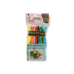 Hilo para bordar Colores Matizados Mod.703