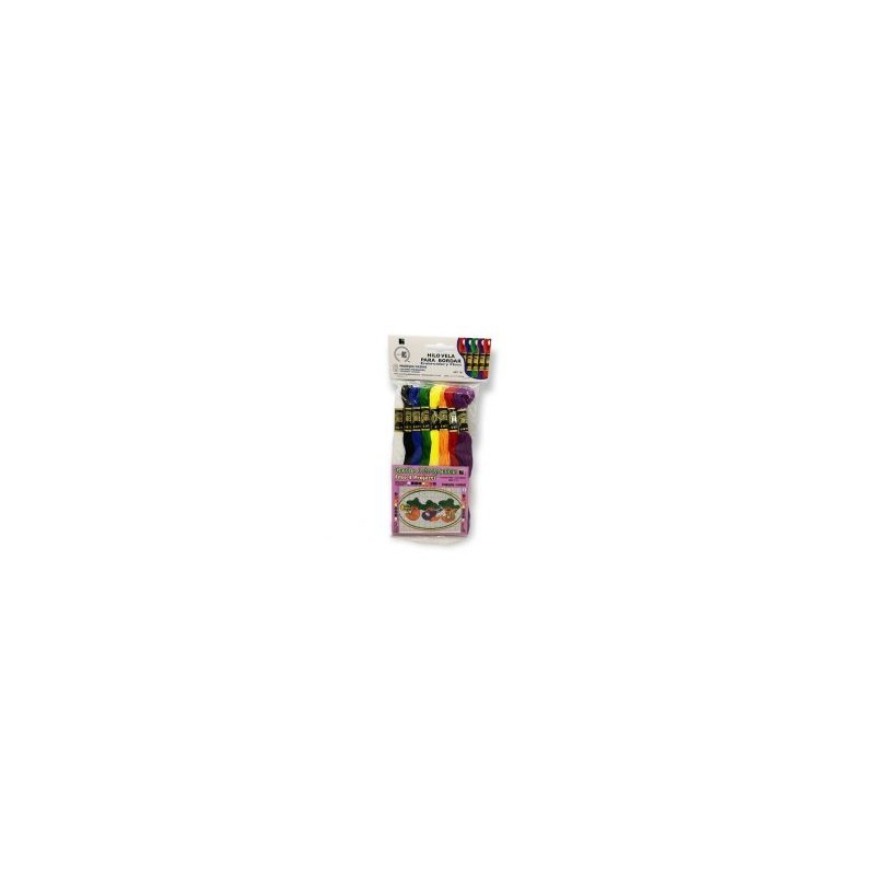 Hilo para bordar Colores Primarios Mod.701