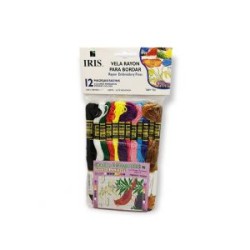 Hilo para bordar Colores Primarios Mod.730
