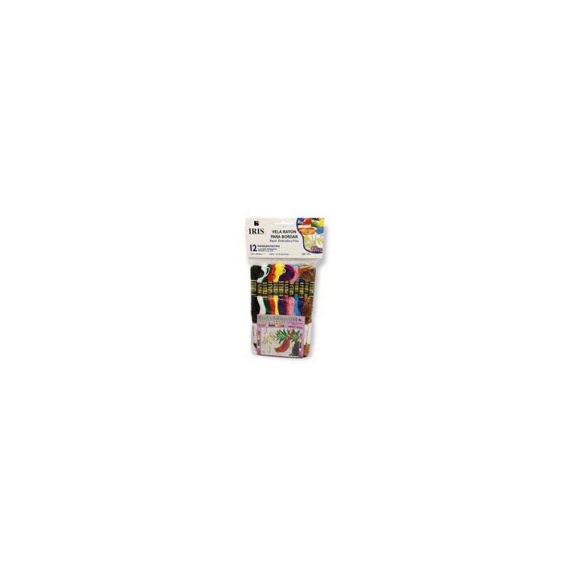 Hilo para bordar Colores Primarios Mod.730