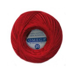 Hilo Crochet #20 color Vino Caja de 12 pzs