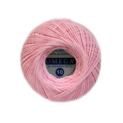 Hilo Crochet #10 color Rosa Caja de 12 pzs