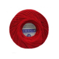 Hilo Crochet #10 color Vino Caja de 12 pzs