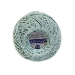 Hilo Crochet #10 color Azul Cielo Caja de 12 pzs