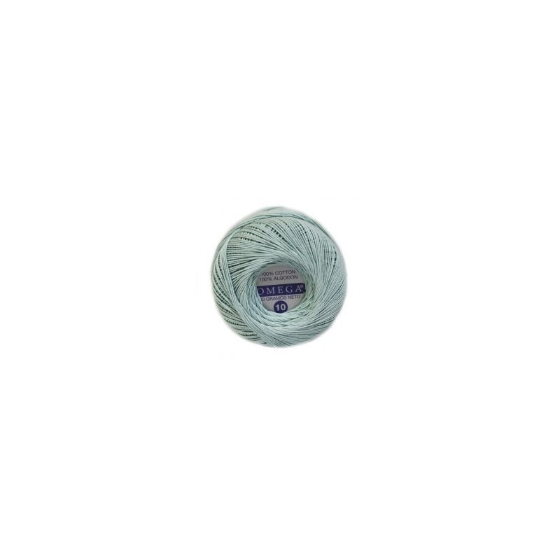 Hilo Crochet #10 color Azul Cielo Caja de 12 pzs