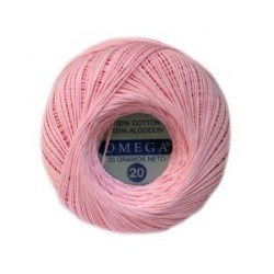 Hilo Crochet #20 color Rosa Caja de 12 pzs