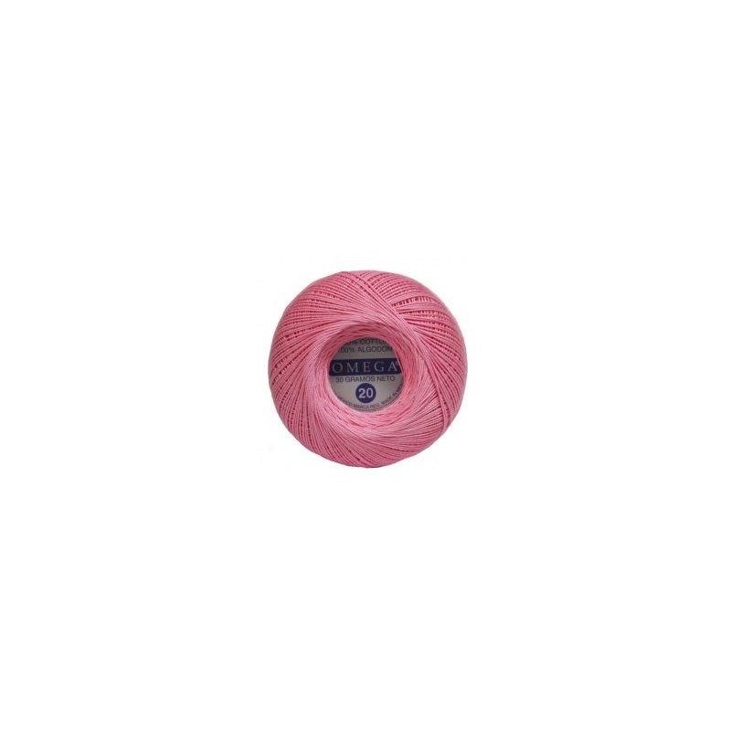 Hilo Crochet #20 color Rosa Niña Caja de 12 pzs