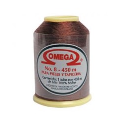 Hilo Nylon #8 color Moka Paquete de 12 pzs