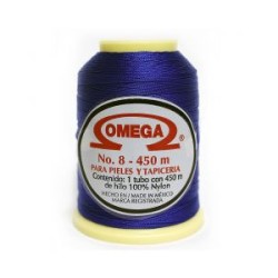 Hilo Nylon #8 color Azul Rey Intenso Paquete de 12 pzs