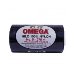 Hilo Nylon #5 color Azul Marino Paquete de 6 pzs