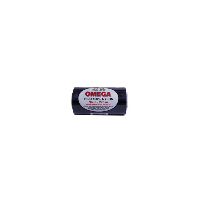 Hilo Nylon #5 color Azul Marino Paquete de 6 pzs