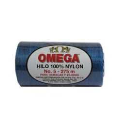 Hilo Nylon #5 color Azul Pacifico Paquete de 6 pzs
