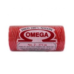 Hilo Nylon #2 Matizado color Naranja paquete de 12 pzs