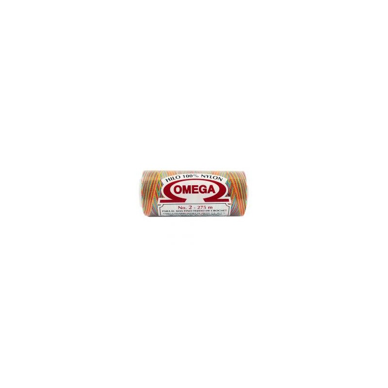 Hilo Nylon #2 Matizado color Festin paquete de 12 pzs