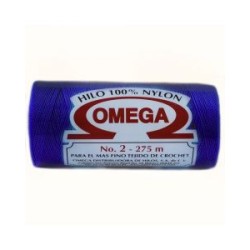 Hilo Nylon #2 color Azul Rey Paq. con 12 pzs