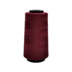 Hilo en Cono Color Guinda Bolsa con 24 pzs