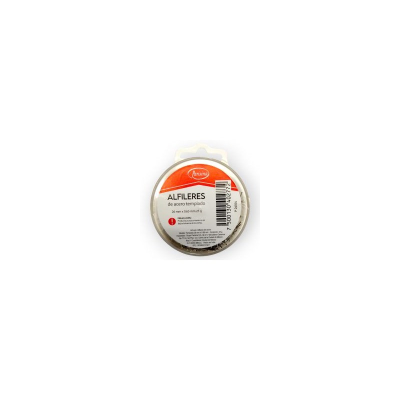 Alfiler De Acero templado 26 x 0.65  mm (0.19")
