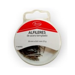 Alfiler De Acero templado 26 x 0.61 mm