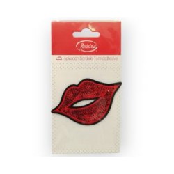 Aplicación Bordada Labios