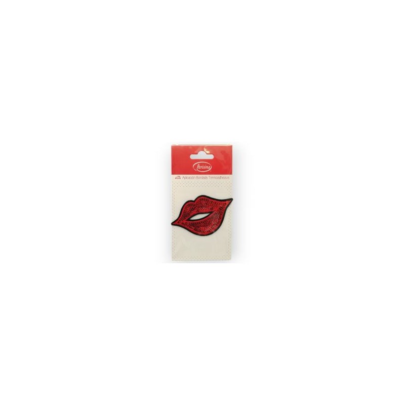 Aplicación Bordada Labios